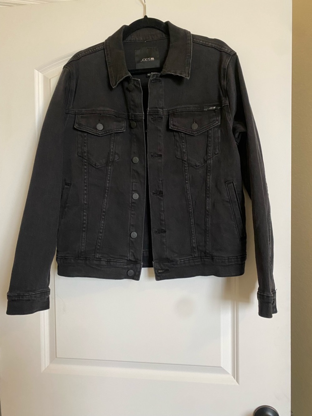 Joe's Jeans Black Crewneck Sweatshirt